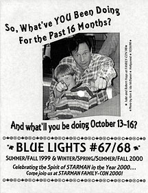 A BLUE LIGHTS issue cover